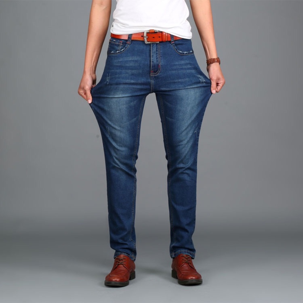 NEW #7718 Dark Wash Blue Slim Fit Jeans